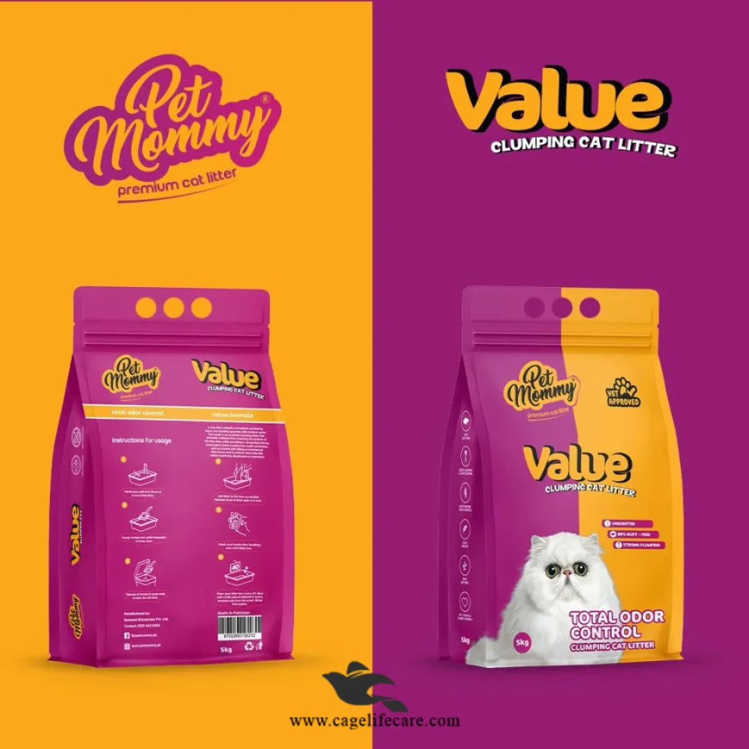 Pet Mommy Value Clumping Cat Litter – 5kg & 16kg