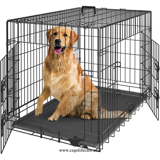 Pets Complete Foldable Cage with powder coating
