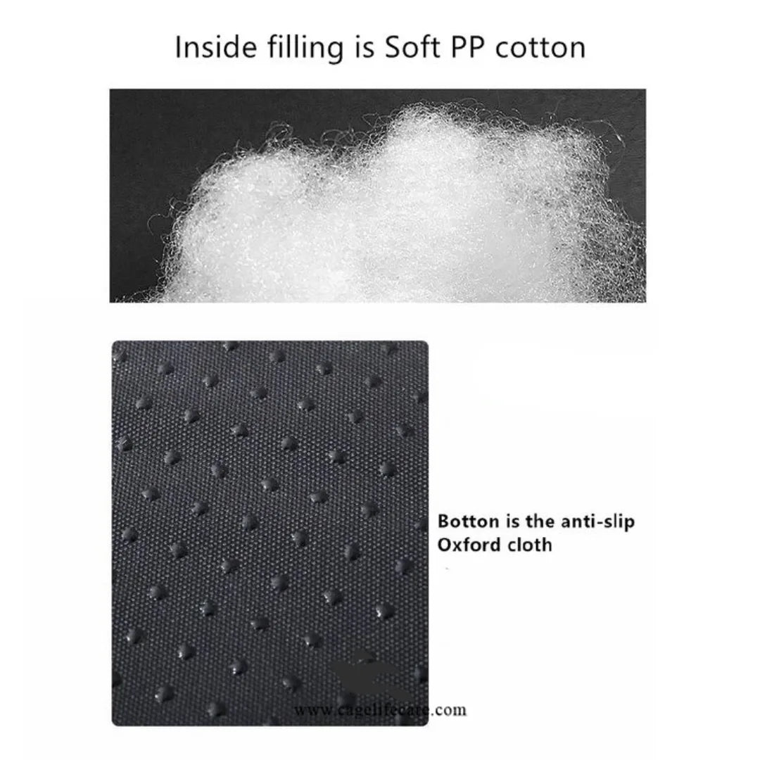 Stylish soft round pet bed by Cage Life Care