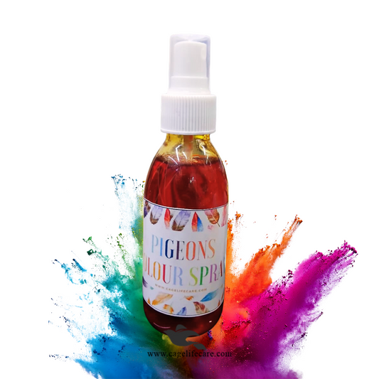 Safe food-grade marking spray for pigeons and livestock