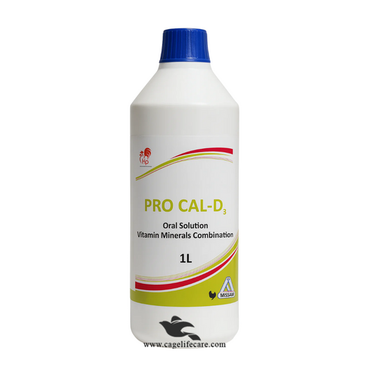 Pro Cal-D3 Oral Solution – Premium Calcium & Vitamin D₃ Supplement for Poultry & Birds