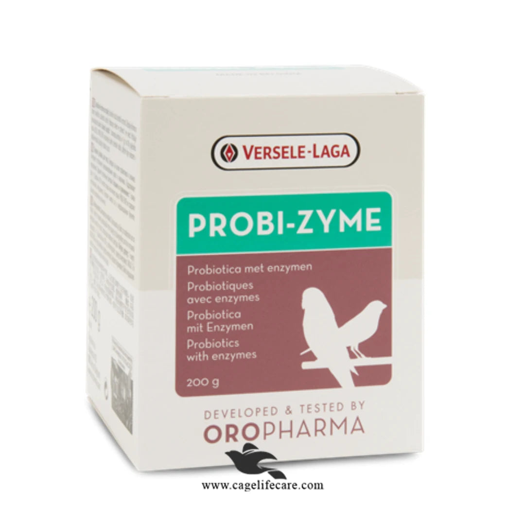 Probi Zyme – Probiotic & Enzyme Supplement for Healthy Digestion in Birds 200g Bottle and Loose Packing