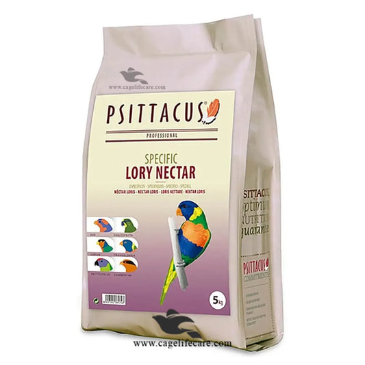 Psittacus Lory Nectar – Complementary Food for Lorikeets 5kg