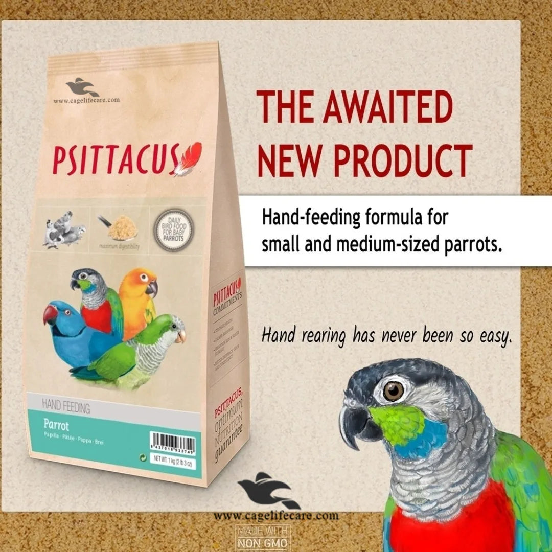 Psittacus Parrot – Hand Feeding Formula