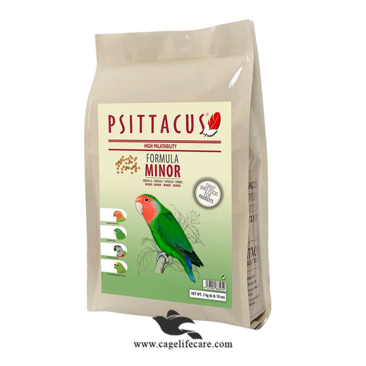 Psittacus Pellets Minor Formula – Complete Nutrition for Small Parrots