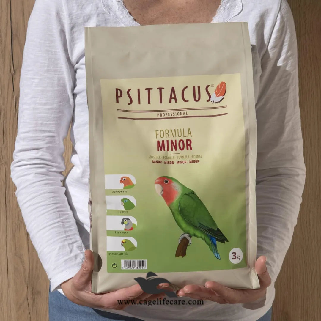 Psittacus Pellets Minor Formula – Complete Nutrition for Small Parrots