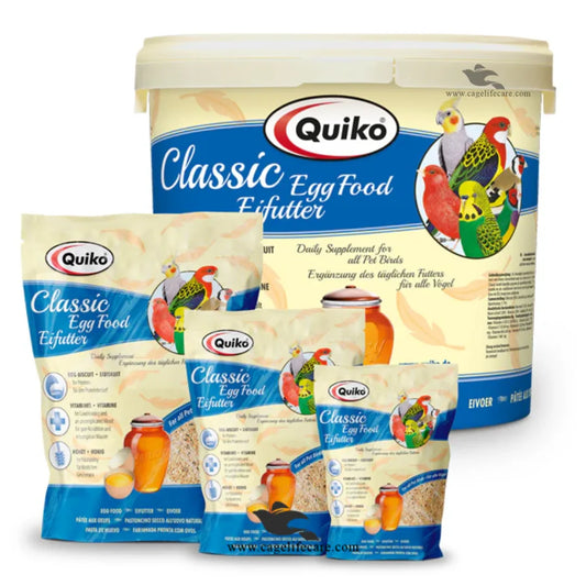 Quiko Classic Egg Food – Power & Rearing Food for Birds