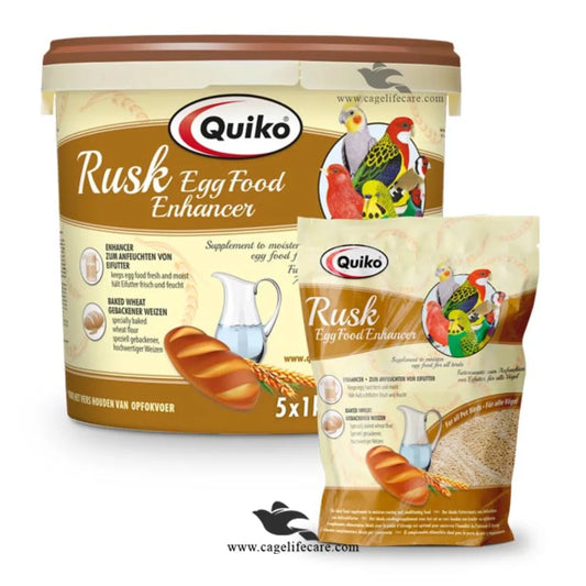 Quiko Rusk – Special Feed Additive for Moistening Egg Food