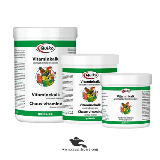 Quiko Vitamin Powder Mix with Grit – Nutritional Supplement for Birds