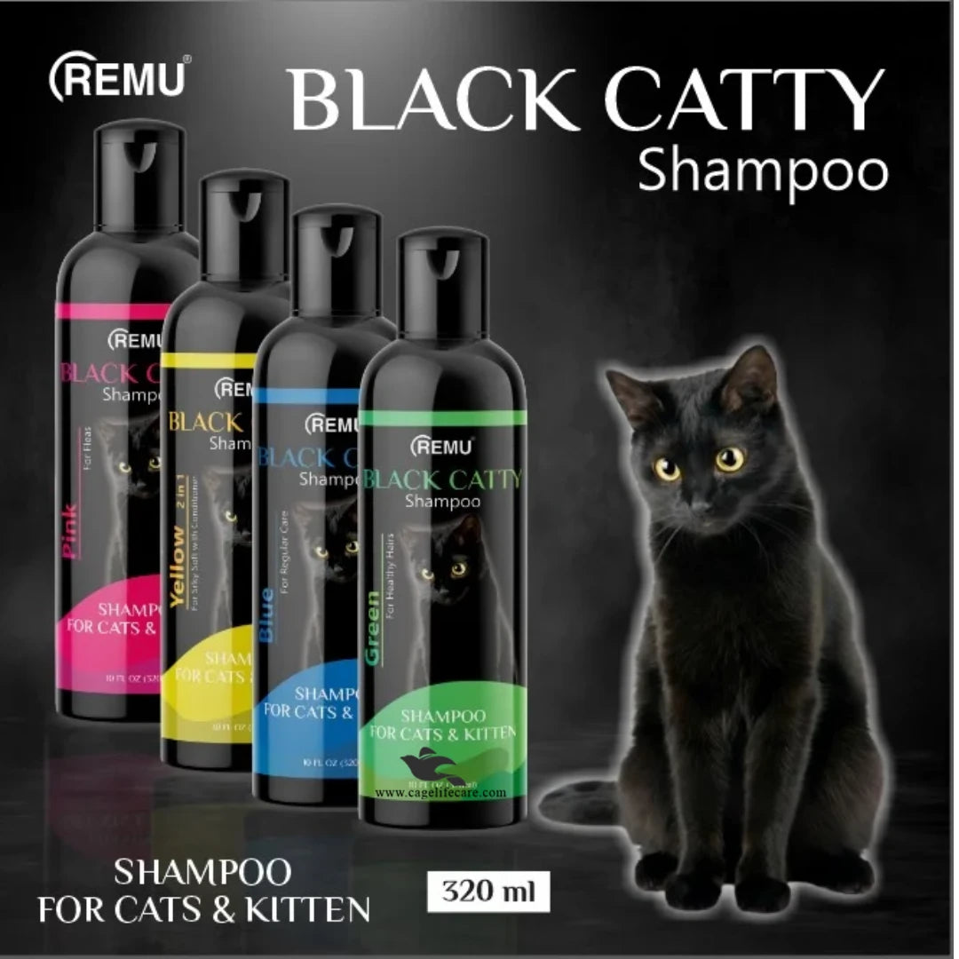 Remu Special Black Catty Shampoo Premium for Cats & Kittens