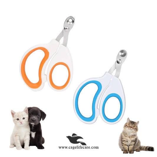 Safe nail cutter for kittens and cats with conical hole design