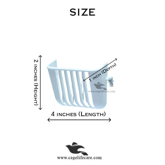 Salad & Nesting Rack For Small Birds Size Diemension