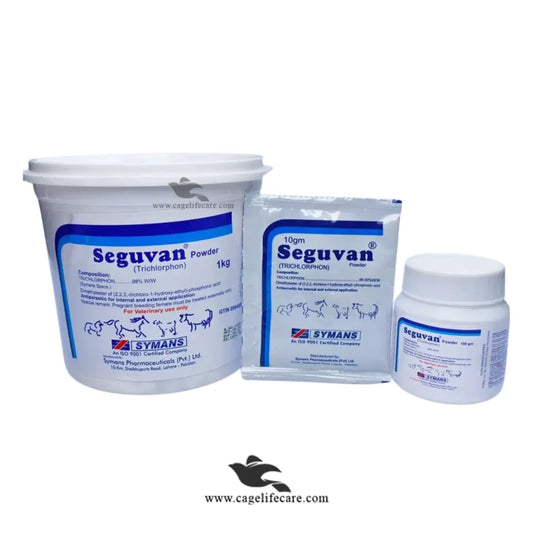 Seguvan Powder Spray – Treatment of Parasites & Mites in Poultry & Livestock