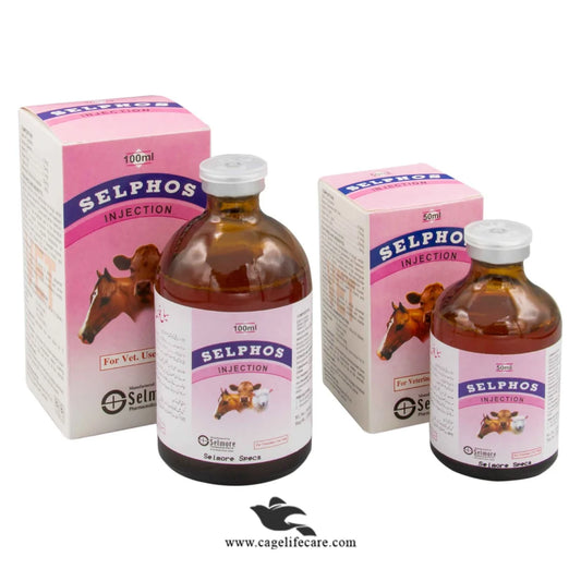 Selphos Injection – Vitamins & Mineral Support for Livestock Animals