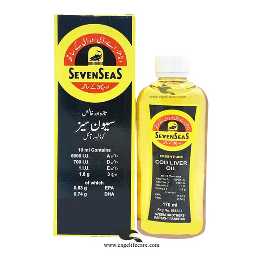 Seven Seas Cod Liver Oil – Premium Supplement for Birds