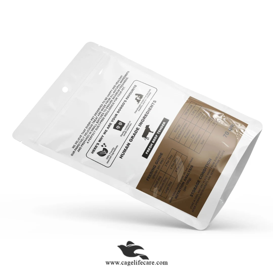 Skin & Coat Beef Liver Jerky for Dogs – 70g