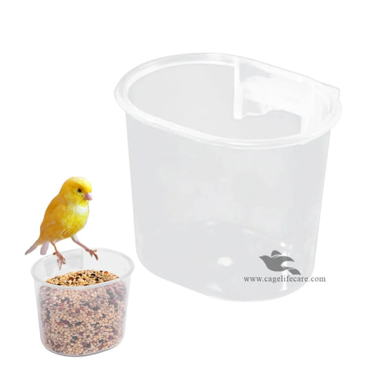 Soft Food and Grit Pot For Small Birds