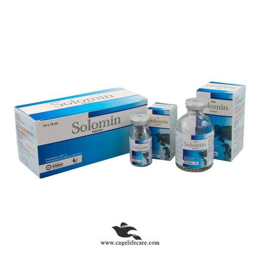 Solomin Injection – Prednisolone & Chlorpheniramine for Livestock & Pets