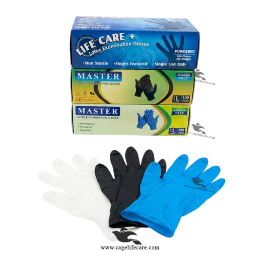 surgical disposable rubber gloves for veterinary use