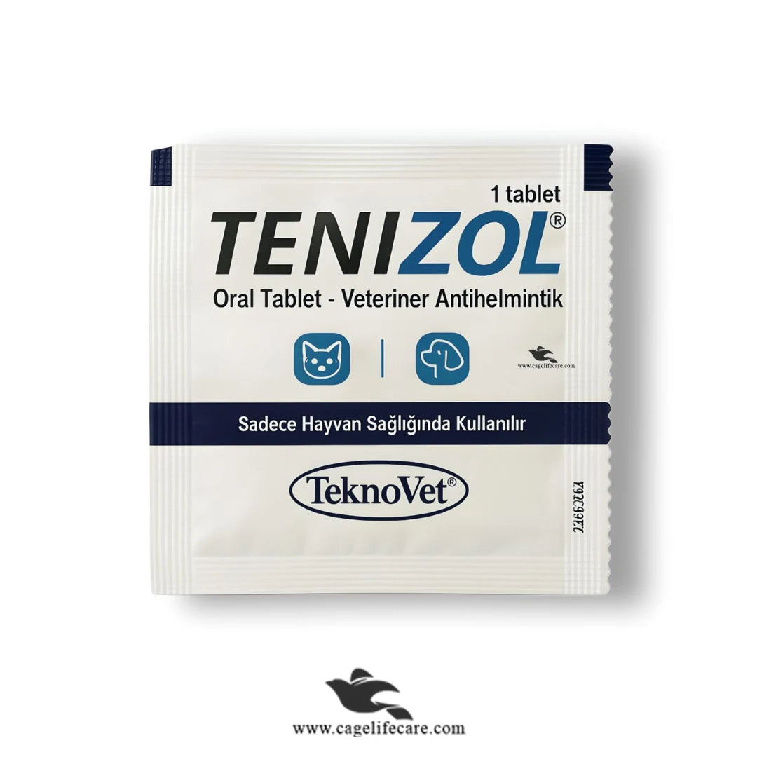Tenizol Pet Dewormer (Imported) – Broad-Spectrum Oral Tablets for Cats & Dogs