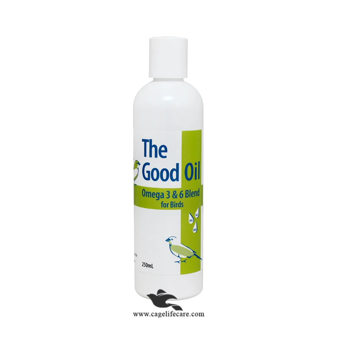 The Good Oil – Omega 3 & 6 Blend for Birds