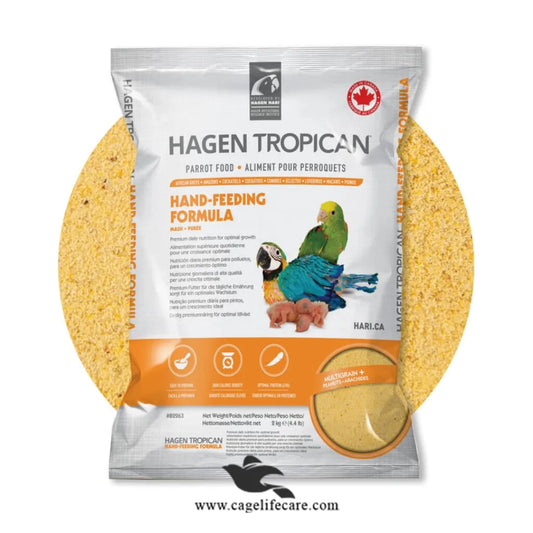 Tropican Hagen Handfeeding Formula for Baby Birds 2kg