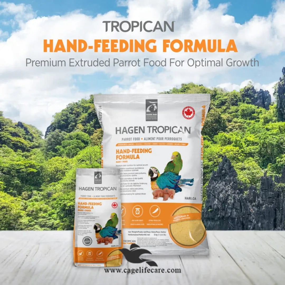 Tropican Hagen Handfeeding Formula for Baby Birds