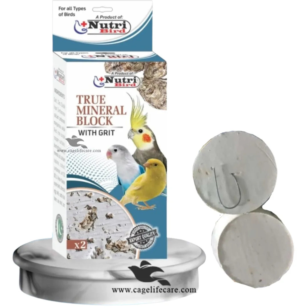 True Mineral Block – Essential Minerals & Grit for All Birds
