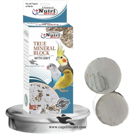 True Mineral Block – Essential Minerals & Grit for All Birds