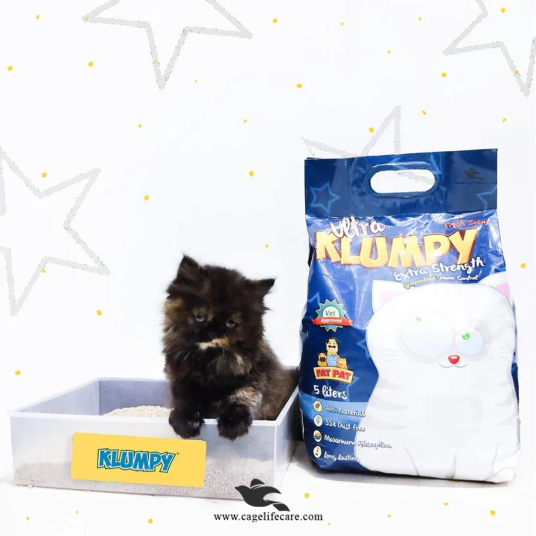 Ultra Klumpy Cat Litter – Premium Scented Clumping, Dust-Free