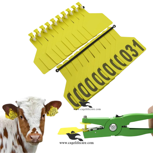 Imported Customized Zee Tags – TPU Ear Tags for Cattle, Goat, Sheep & Livestock