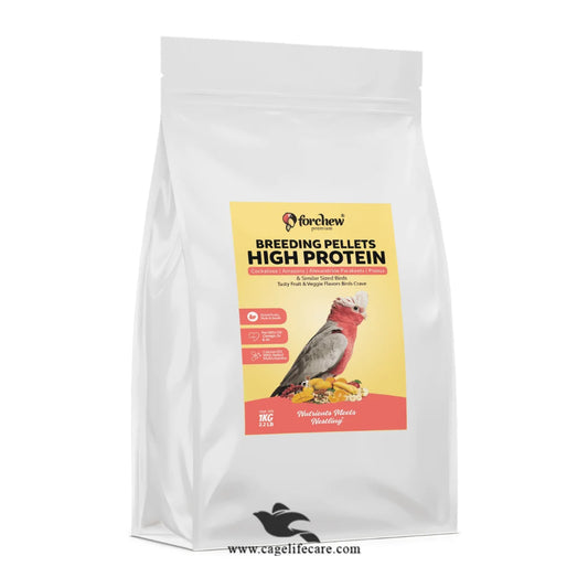 Forchew High Protein Breeding Pellets for Parrots