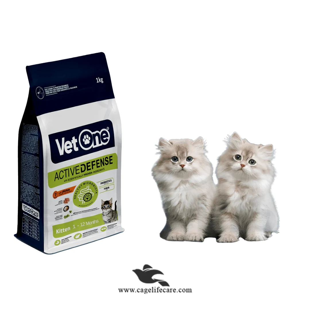 Vet One Kitten Cat Food – High Protein Growth & Immune Support Formula (1kg)