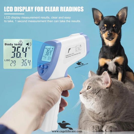 digital veterinary thermometer for livestock