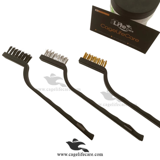 Wire Brush Set – For Cleaning Cages & Tough Spots