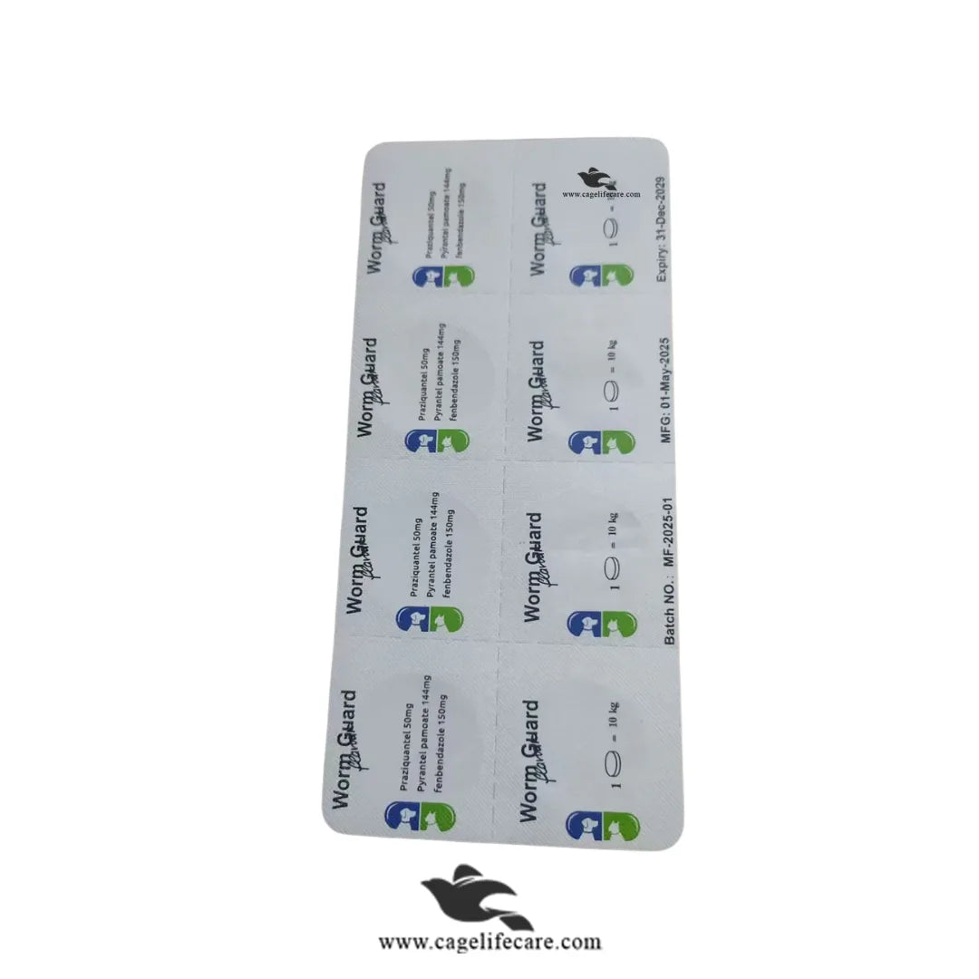 Wormguard Plus for Puppies and Dogs (Original) – 1 Tablet Broad-Spectrum Dewormer