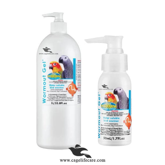 Wormout Gel (Vetafarm) – Effective Bird Wormer for Pigeons & Aviary Birds