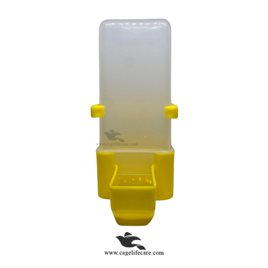 480ml Square Water & Seeds Feeder for Birds Pigeons & Poultry