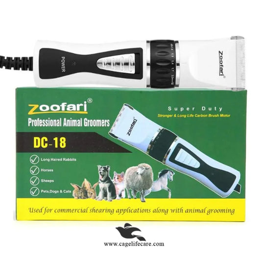 Zoofari DC-18 imported hair clipper for all hairy animals