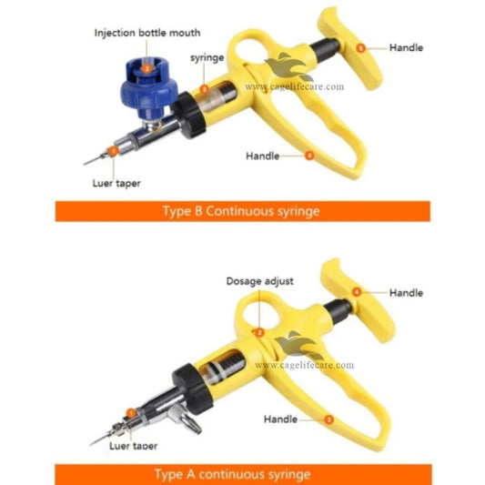 1-5ml Injection & Drench Gun Kit Imported – Livestock & Poultry Vaccination Tool