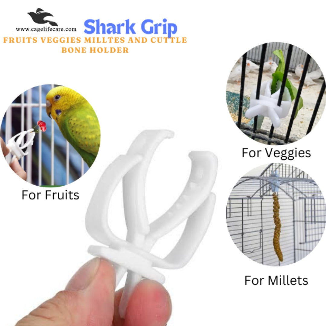 Multi-Purpose Shark Grip Clip For Birds & Pets