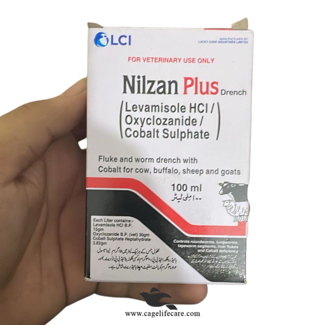 Nilzan Plus – Broad Spectrum Dewormer for Livestock (Cattle, Sheep, Goats)