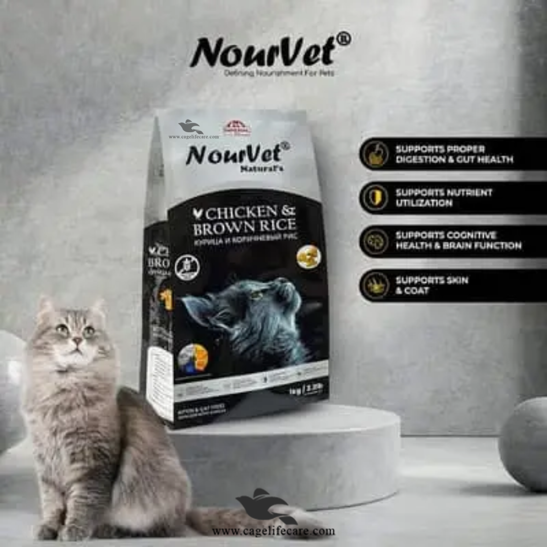 Nourvet Natural Silver Cat Food – 1 KG
