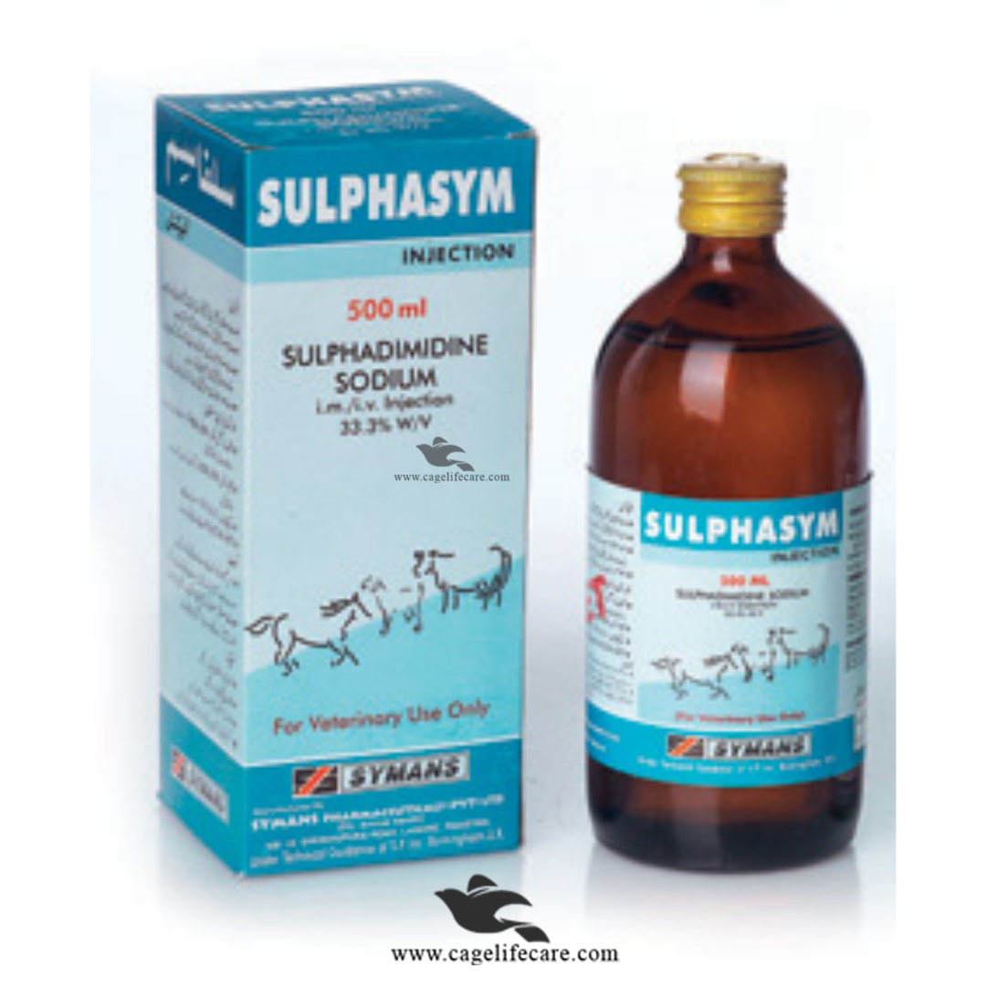 SULPHASYM Injectable Solution – Broad Spectrum Antibacterial for Livestock