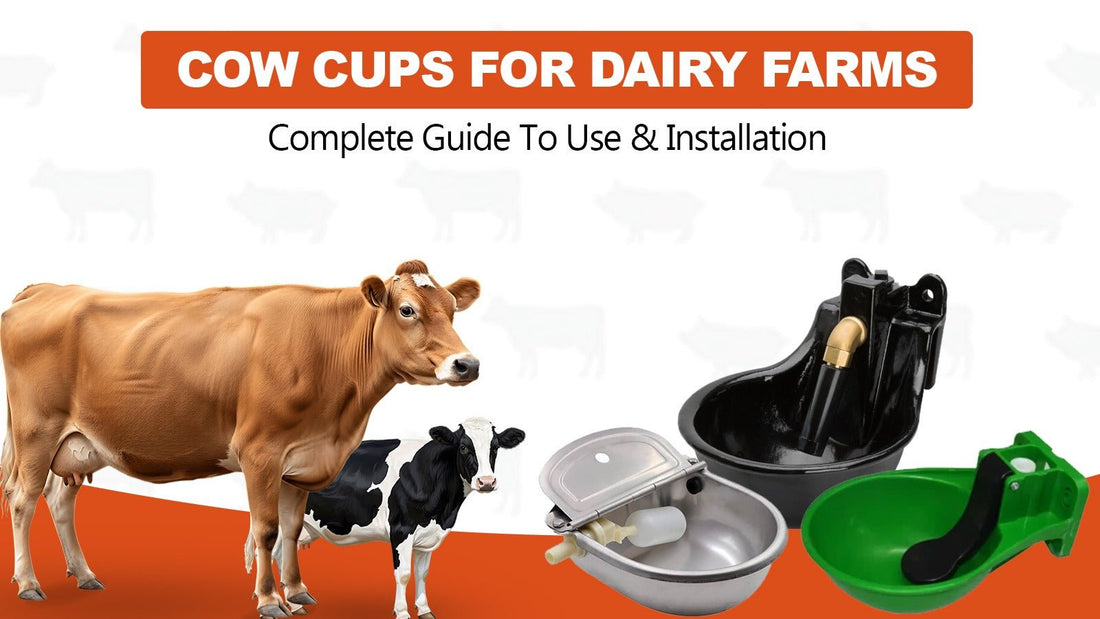 Cow Cups for Dairy Farms: Complete Guide to Use & Installation - Cage Life Care
