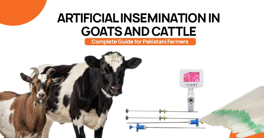 Artificial Insemination in Goats and Cattle — Complete Guide for Pakistani Farmers