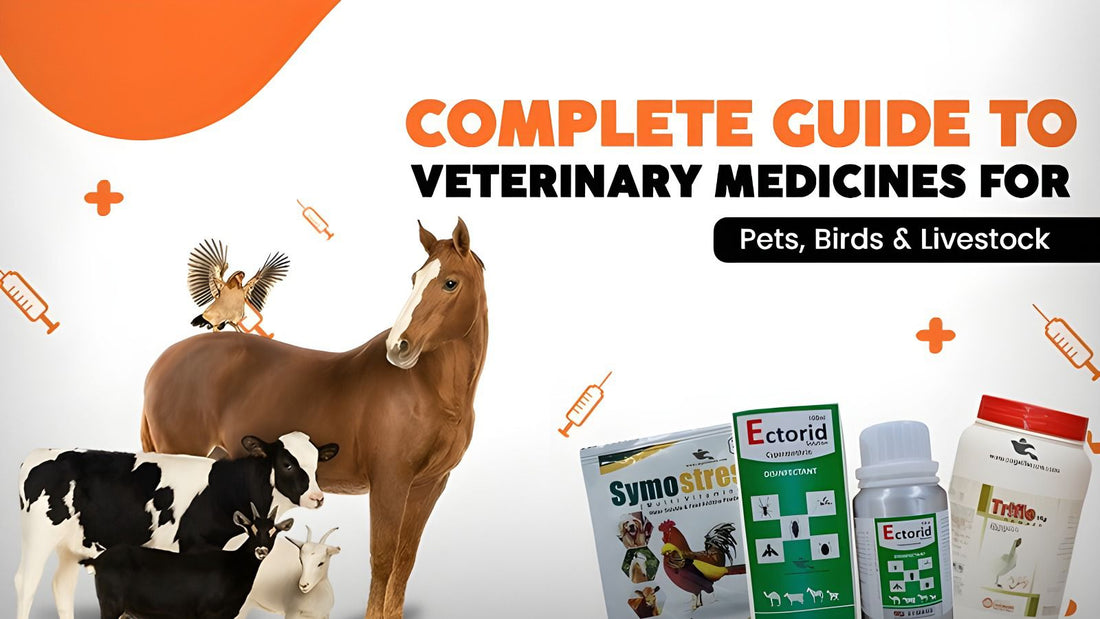 The Complete Guide to Veterinary Medicines for Pets, Birds & Livestock - Cage Life Care