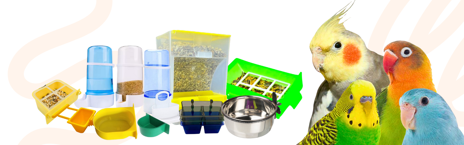 Birds Pots - Drinkers & Accessories