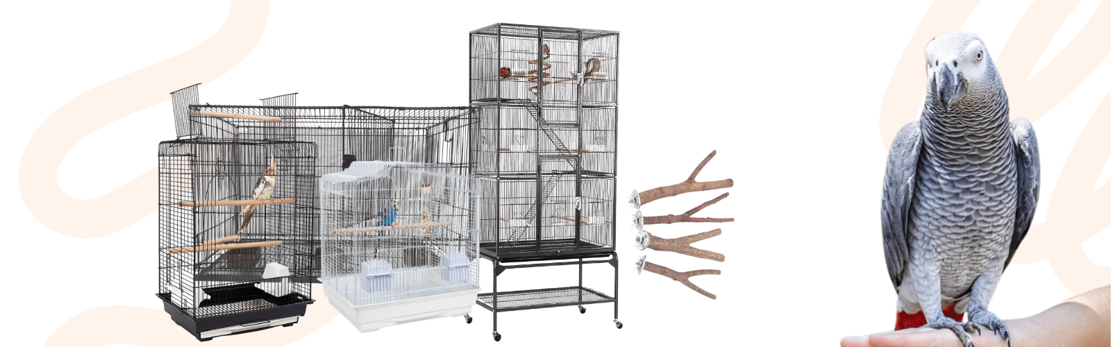 Birds Cages & Sticks