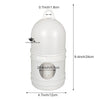 1200ml Plastic Pigeon Bird Water Drinker with Top Handle